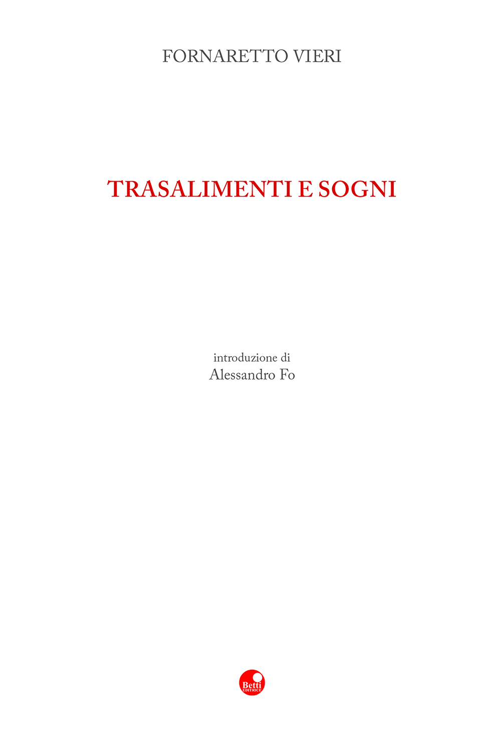 Trasalimenti e sogni